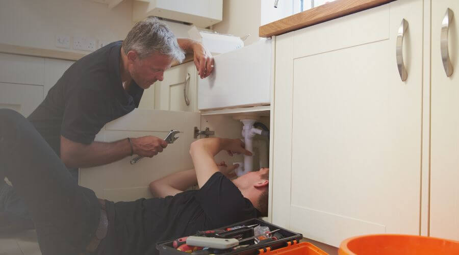 Professional burst pipe repair services in Ridgway, IL